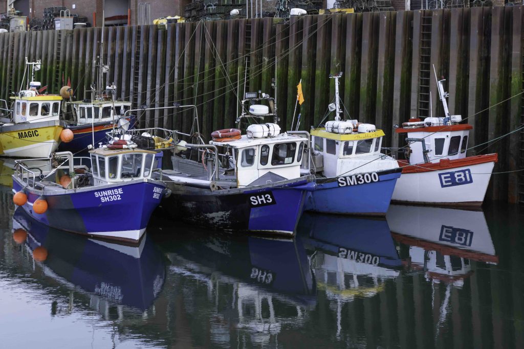photography holidays - Scarborough fishing boats