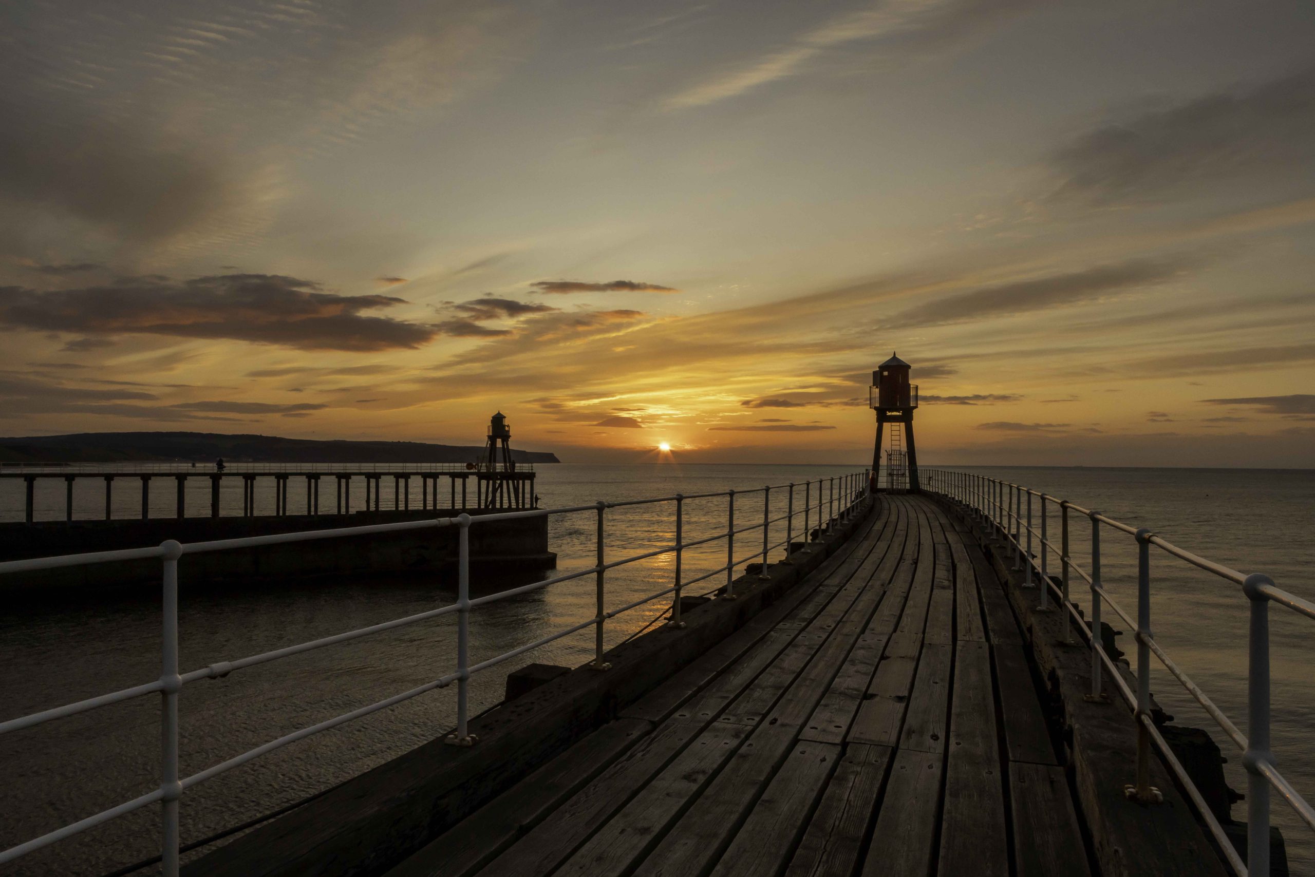 Photography holidays - sunset whitby